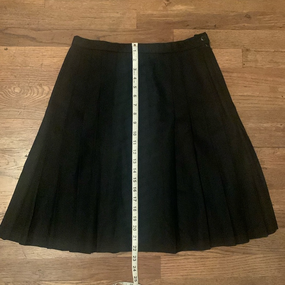 Pendleton Black A-Line Skirt